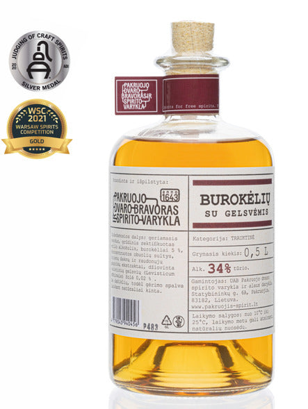 Draft beer PAKRUOJO DVARO, Beetroot with yellows, 34%, 0.5 l