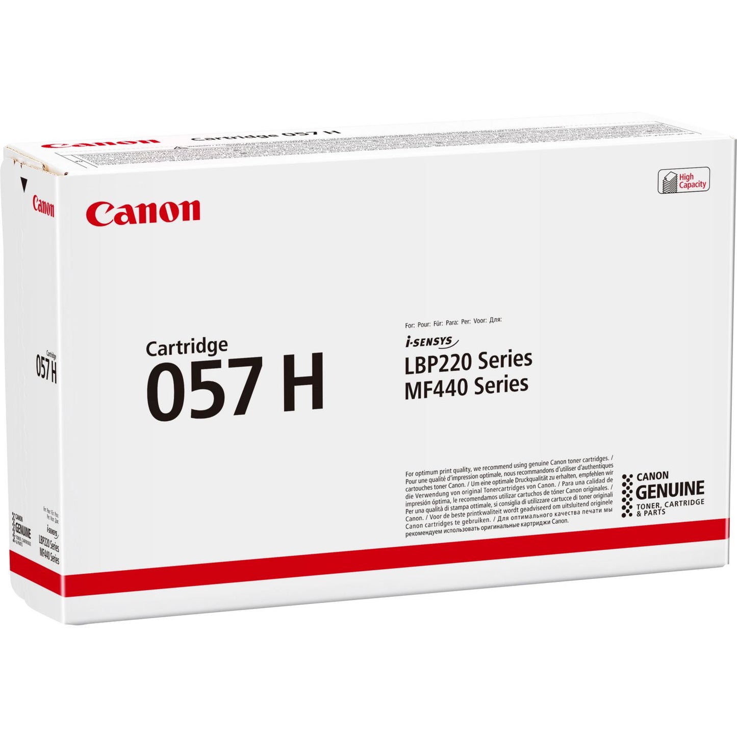 Canon 057H (3010C002), juoda kasetė lazeriniams spausdintuvams, 10000 psl.