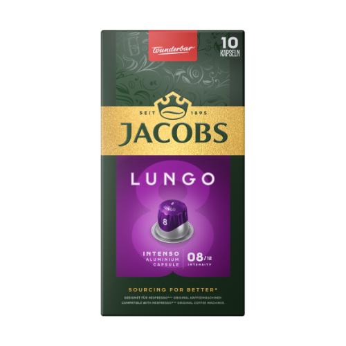 Coffee capsules JACOBS Lungo 8 Intenso, 52g