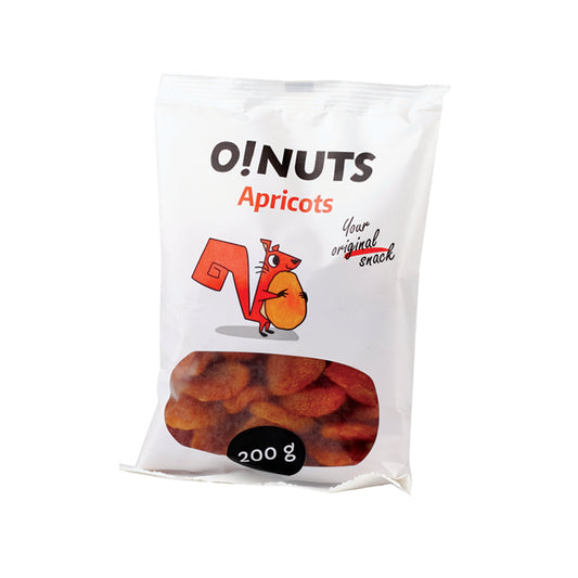 Dried apricots O!NUTS, 200 g
