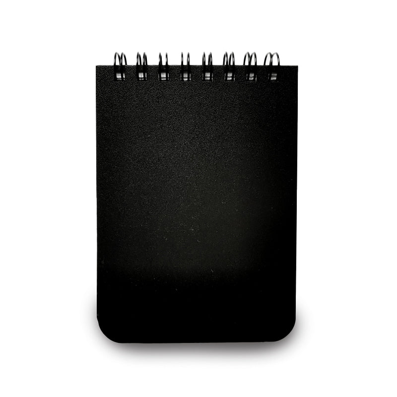 Notebook with spiral top SMLT, A7, plastic cover, 60 sheets, with cells