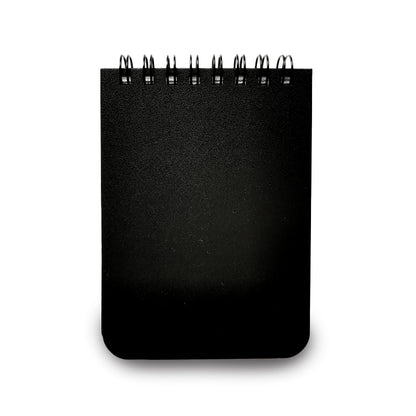 Notebook with spiral top SMLT, A7, plastic cover, 60 sheets, with cells