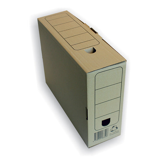 Archive box SMLT, 250 x 85 x 335 mm, brown