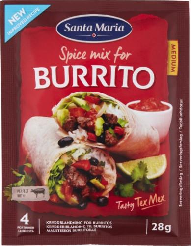 Spice mix SANTA MARIA Burrito, 28 g