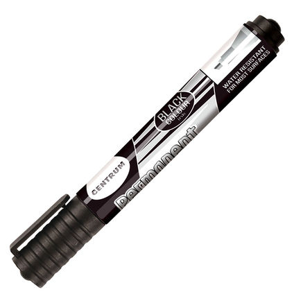 Permanentinis žymeklis "Centrum" 1-5 mm juodas