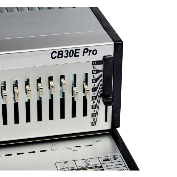 Elektrinis įrišimo aparatas GBC CombBind® CB30E Pro, iki 500 A4 lapų
