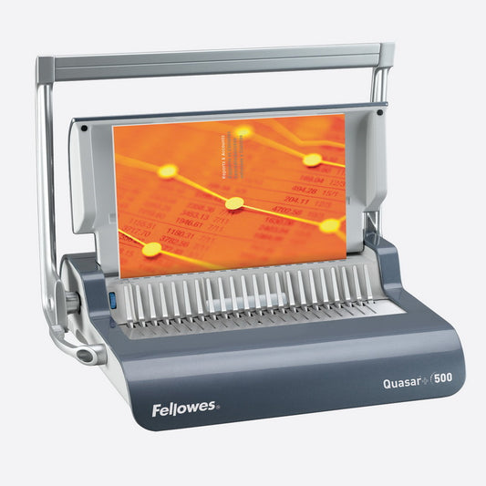 Plastic spiral binder FELLOWES Quasar+ 500''