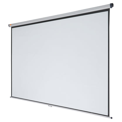 Sieninis projektoriaus ekranas NOBO, 240x181 cm, 4:3, baltas matinis