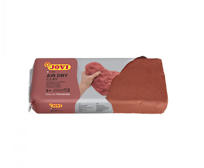 Clay, JOVI 500 g, brown color.