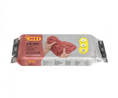 Clay, JOVI 500 g, brown color.