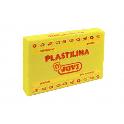 Plasticine JOVI, 350g., light yellow color.