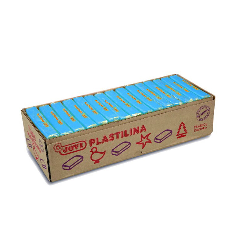 Plasticine JOVI, 350g., light blue color