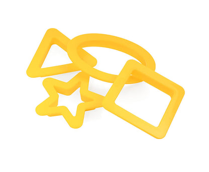 Geometrinės figūrėlės lipdymui JOVI, 8 vnt.