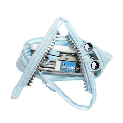 Pencil case ZIPIT Grillz Monster Pouch, ZTM-GR4, Light blue