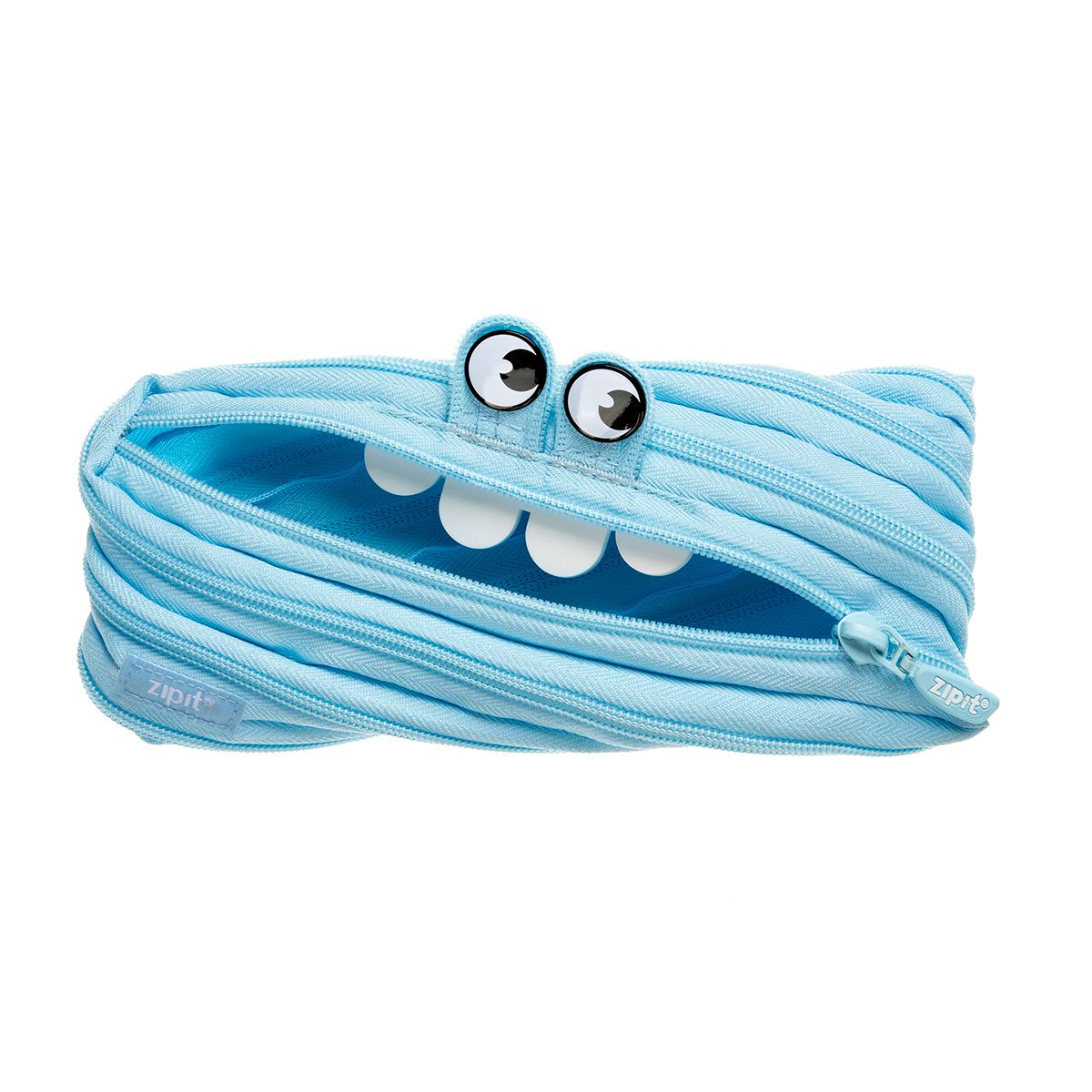 Pencil case ZIPIT Gorge Monster Pouch, GO-1, Blue