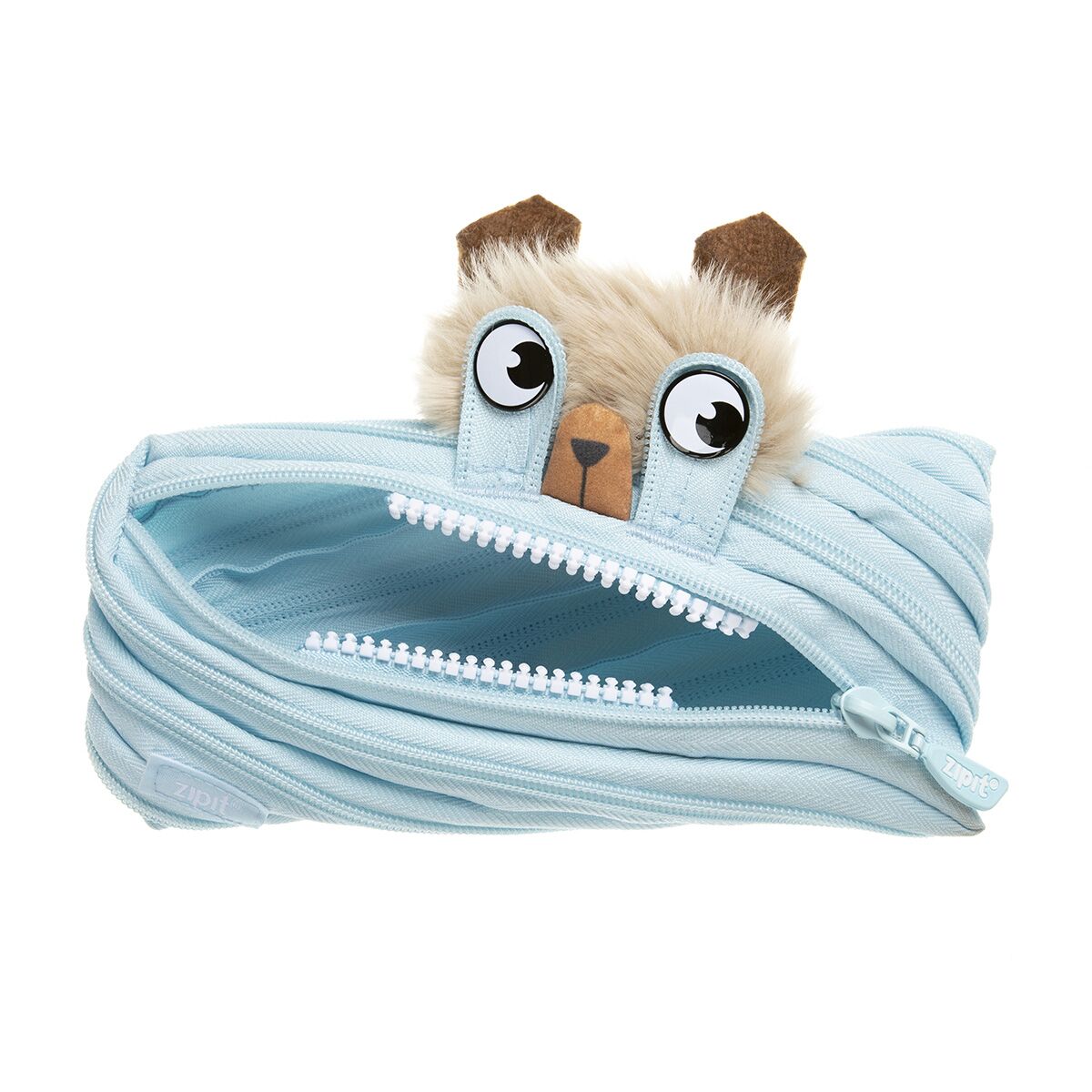 Pencil case ZIPIT Lola Pouch, UNI-1, Light blue