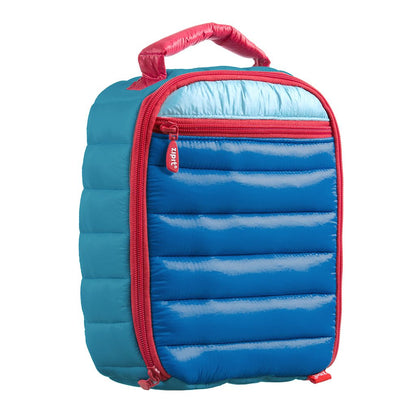Lunch box + ice pack, ZIPIT, Puffer Lunch Bag, LB-P4, Blue