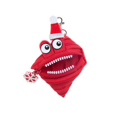Keychain - wallet ZIPIT Christmas Mini Santa