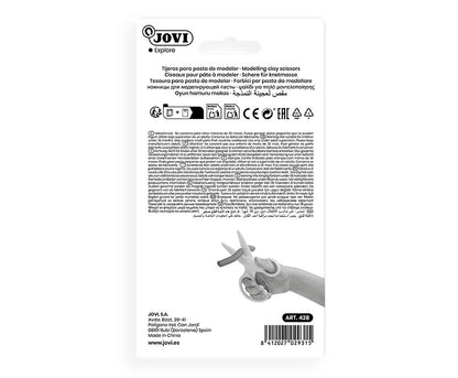 Modeliavimo žirklės JOVI, geltonos sp.