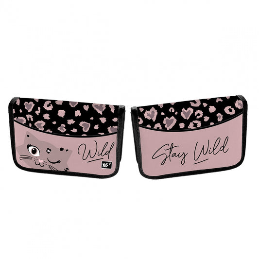 Shaped pencil case YES one HP-02 Wild kitty