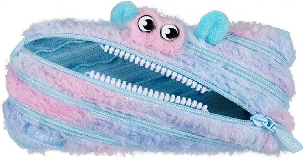 Pencil case ZIPIT Furry Monster Pouch