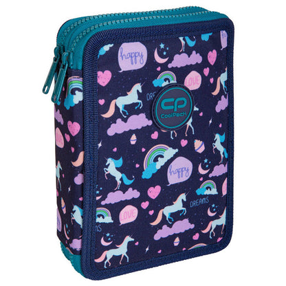 Pencil case CoolPack JUMPER XL Happy Unicorn