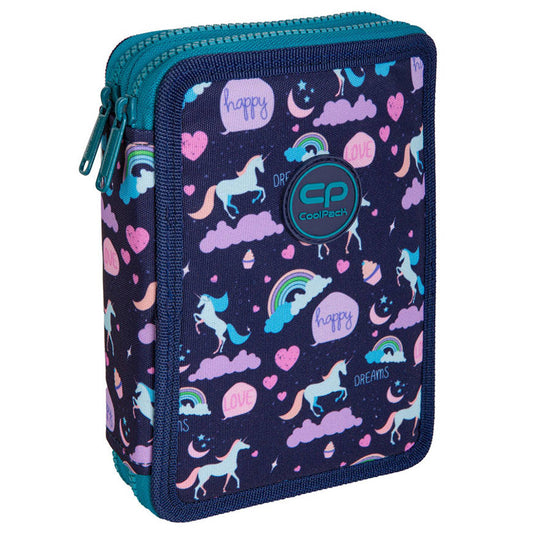 Pencil case CoolPack JUMPER XL Happy Unicorn