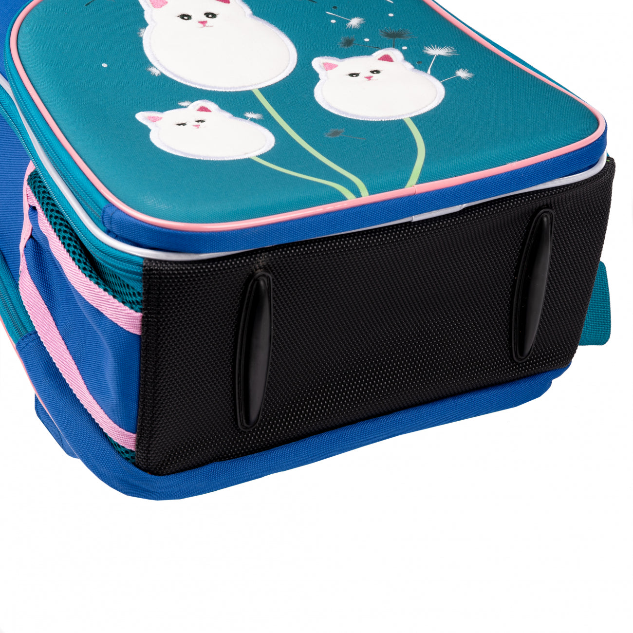 Kuprinė su pakietinta nugara YES S-78 Dandelion Cats, Capri mėlyna