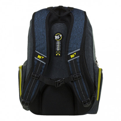 Kuprinė YES T-87 Danger, juoda/mėlyna