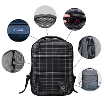 Forminė kuprinė ICONS  kolekcija OUT OF CONTROL PEOPLE, 27 litrų talpos