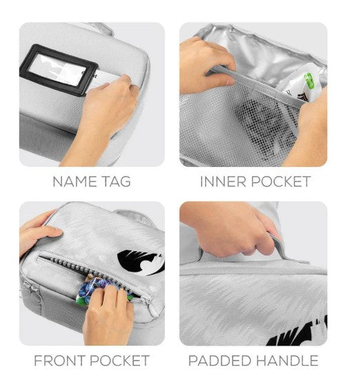 Lunch box ZIPIT Lady Grillz Lunch Bag, pink