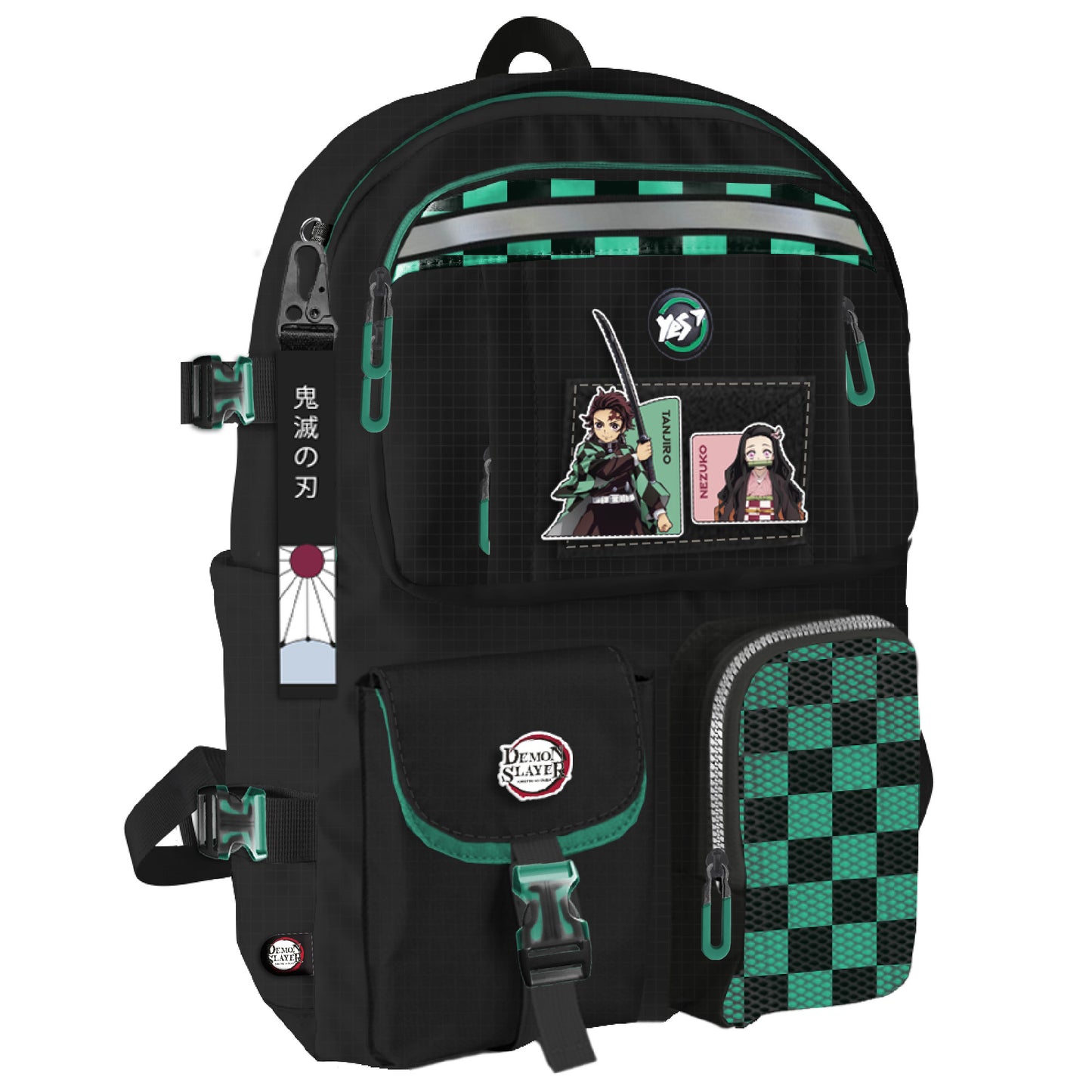 Kuprinė YES T-107 Demon Slayer Tanjiro, 430x290x140 mm