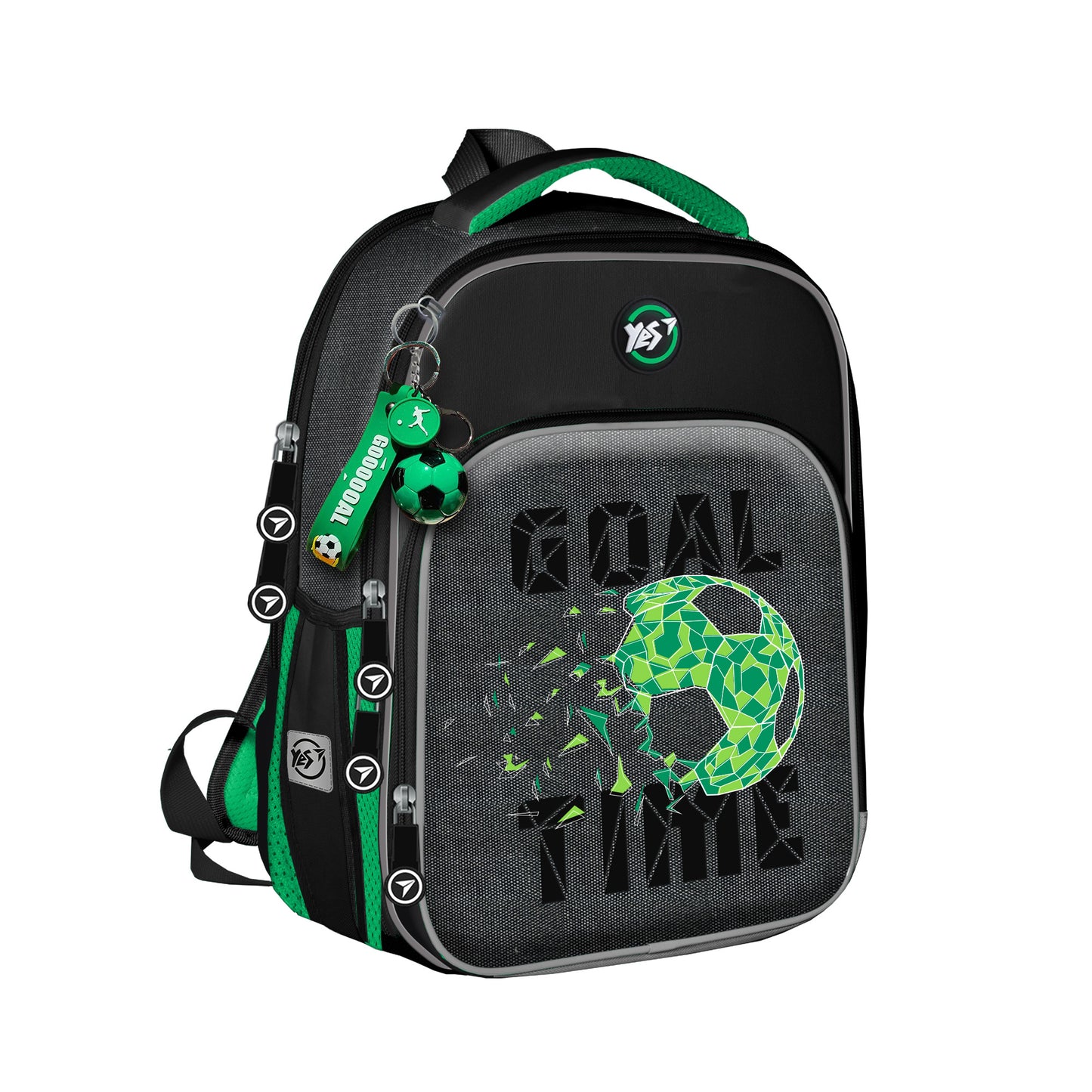 Forminė kuprinė YES S-78 Football Time, 380x290x150 mm