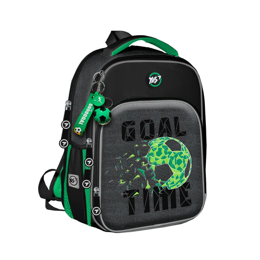 Forminė kuprinė YES S-78 Football Time, 380x290x150 mm