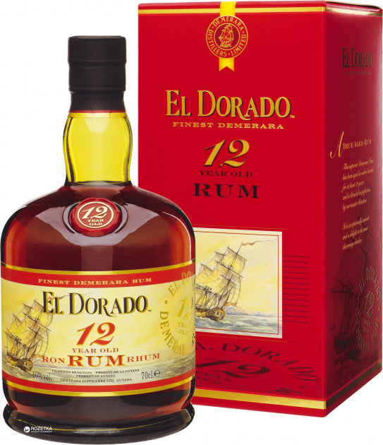 Romas EL DORADO 12 YO, 40 %, 0,7 l