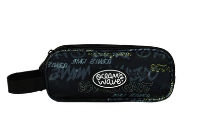 Pencil case OCW HARDEN, empty, 3 zippers