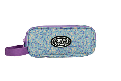 Pencil case OCW NAROA, empty, 3 zippers