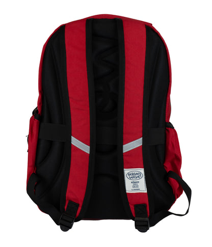 Kuprinė OCW su užtrauktukais, raudona 45.5x35x20 cm