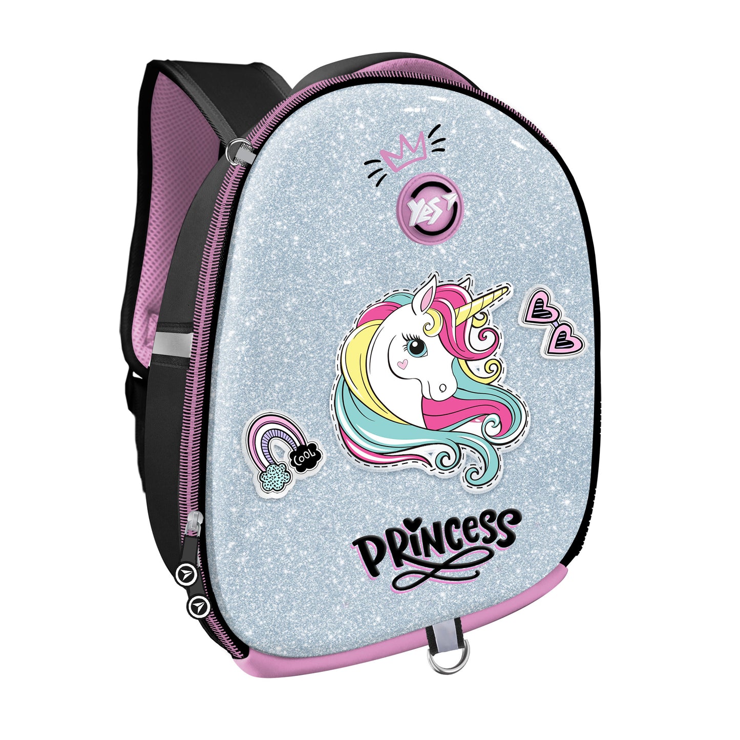 Vaikiška kuprinė YES K-33 Unicorn Princess, 250x200x90 mm