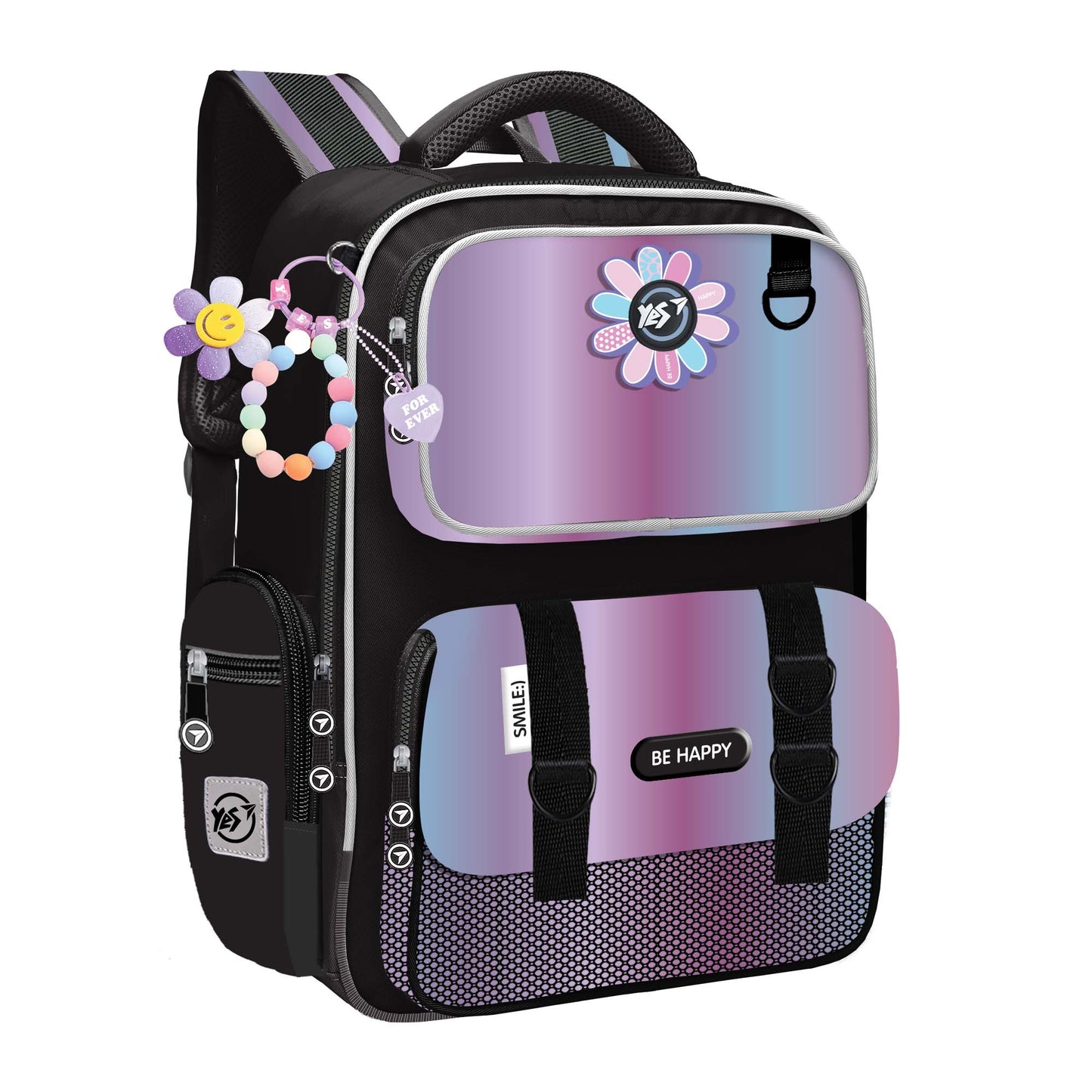 Kuprinė YES S-101 Be Happy, 380x270x140 mm