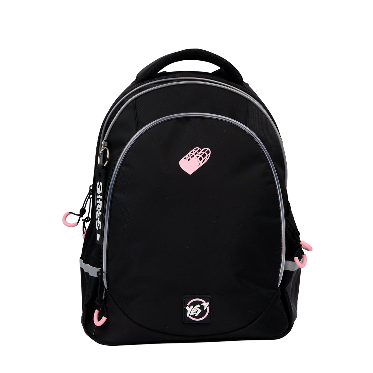 Kuprinė YES TS-52 Pink Heart, 370x300x180 mm