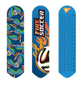 2D knygos skirtukas YES Football blue