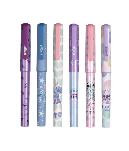 Gelinis rašiklis COOLPACK STITCH, įvairių spalvų korpusas