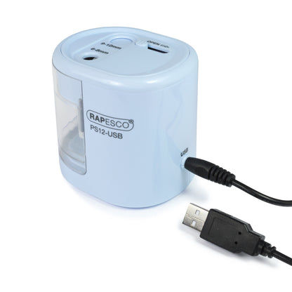 Automatic electric RAPESCO sharpener, blue