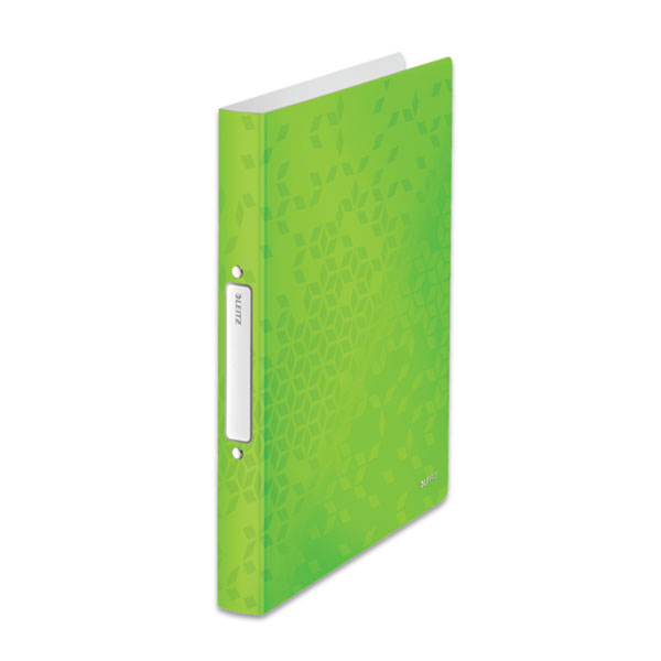 Ring binder LEITZ WOW, A4, PP, spine 32 mm, 2 rings 25 mm