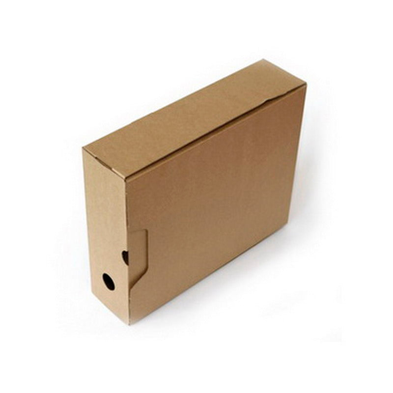 Document archiving box SMLT, 247 x 82 x 305 mm, brown