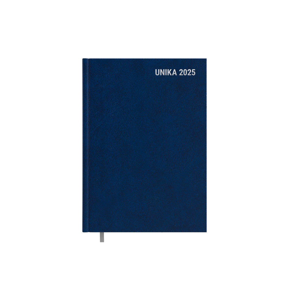 Calendar Unika Week 2026, A5, PVC dark blue