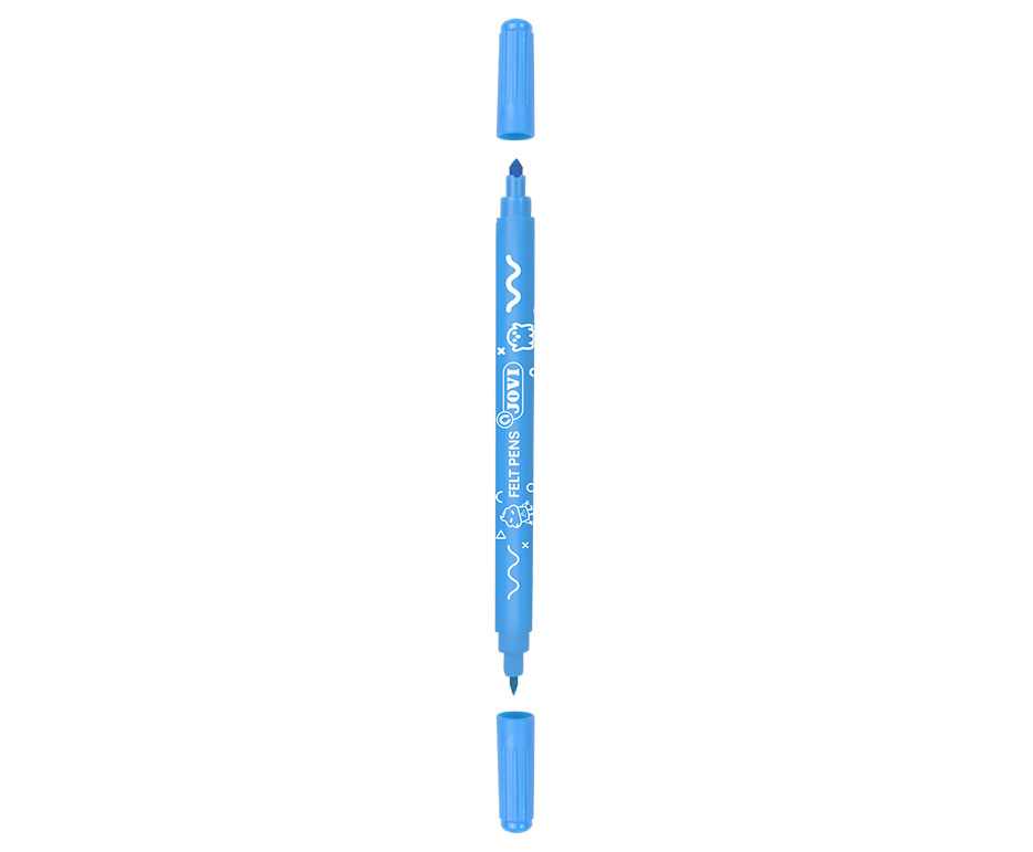 Double-sided felt-tip pens JOVI, 12 colors