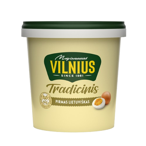 Mayonnaise VILNIUS First Lithuanian, 35% 1000ml/985g