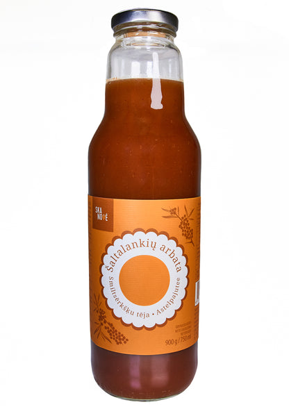 Sea buckthorn tea SKANOVĖ, 900 g / 750 ml